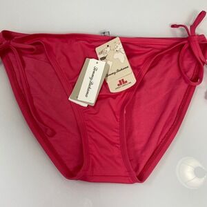 Tommy Bahama Women's L Coral Coast Pearl String Bikini Bottom Swimsuit NEW‎